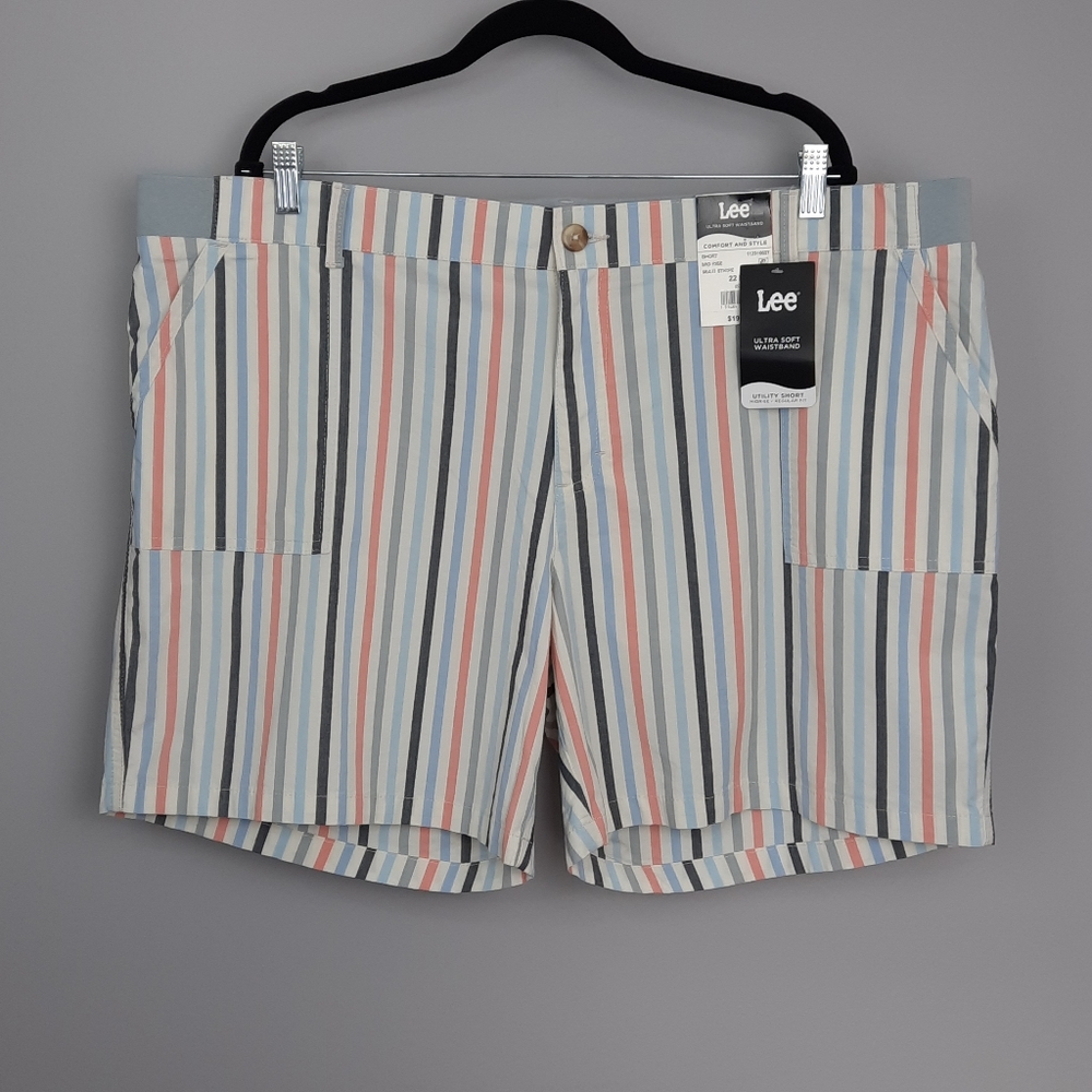 Lee Women's Striped Shorts - Multicolor